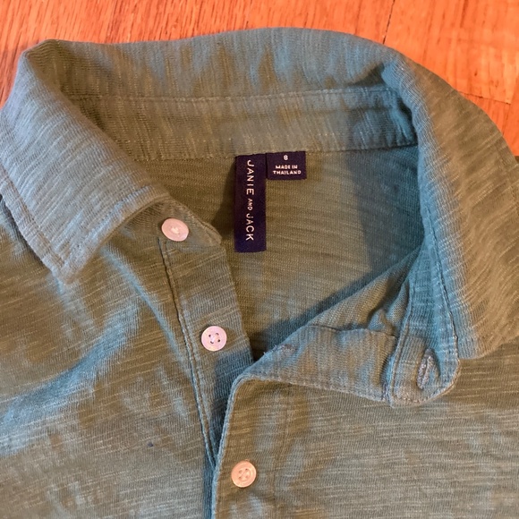 Kid's Janie & Jack Polo Shirt - Picture 2 of 4